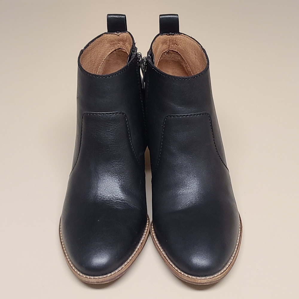 Madewell Brenner leather side zip ankle boots size 6 - Picture 3 of 12